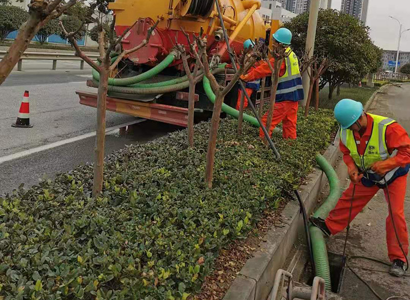 贵池市政管道清淤